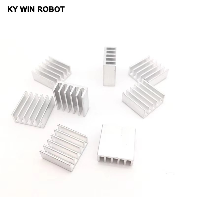 Heatsink Aluminum - 50 unidades de disipador de calor
