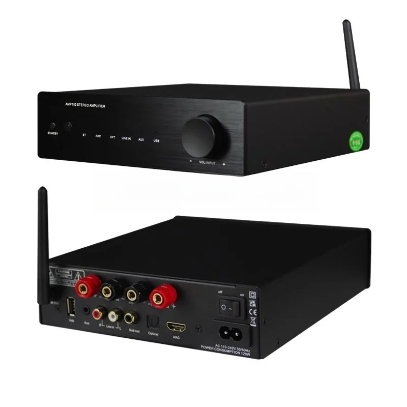 Class D Amplifier - Amplificador Digital Clase D de 2*50W