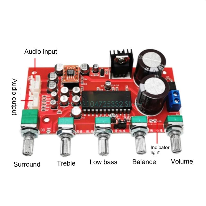 Volume Control Board - Placa de sonido de preamplificador de