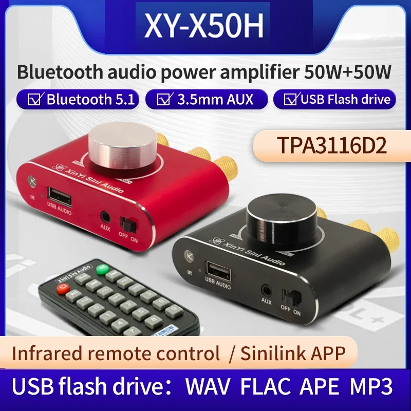 Usb Sound Card - Amplificador de potencia de audio estéreo