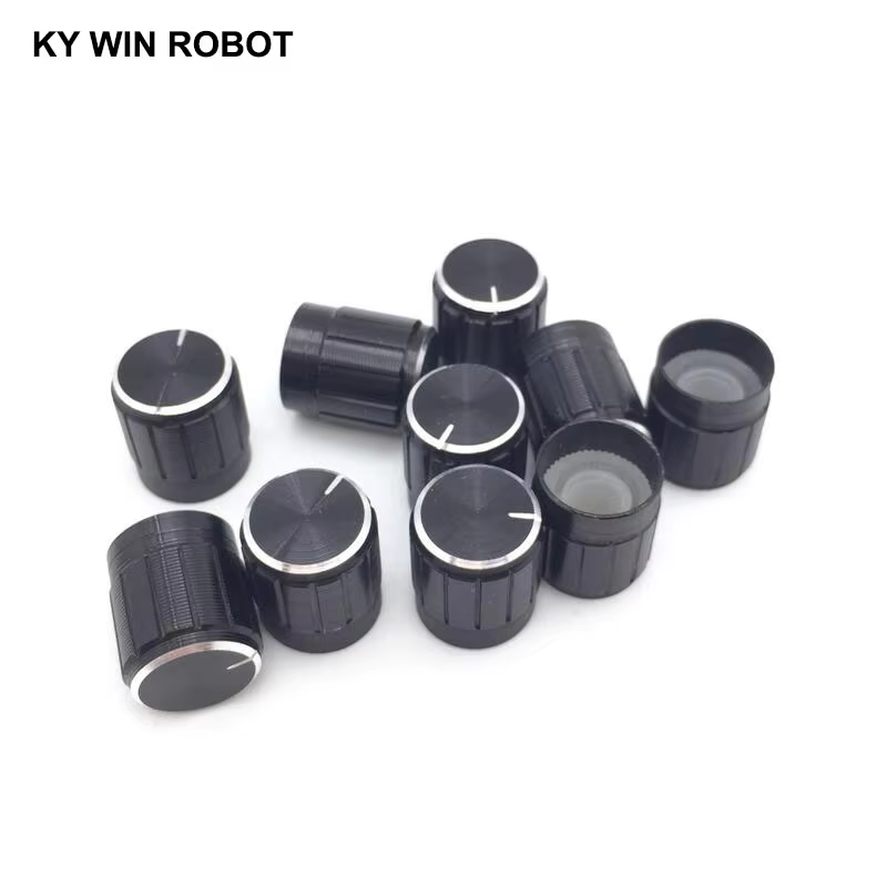 Knob Aluminum - 10 Uds 15*17mm potenciómetro de aleación