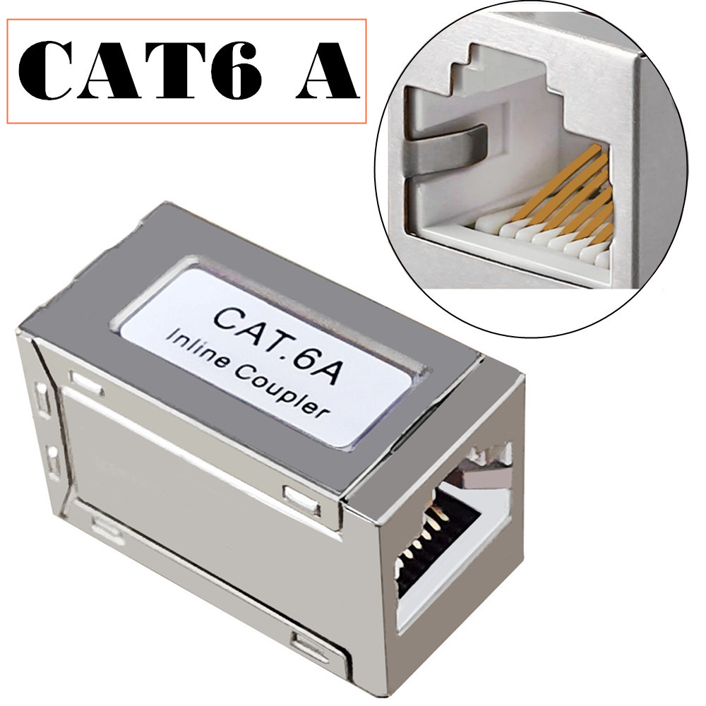 Rj45 Jack - Extensor Ethernet acoplador RJ45 de 10