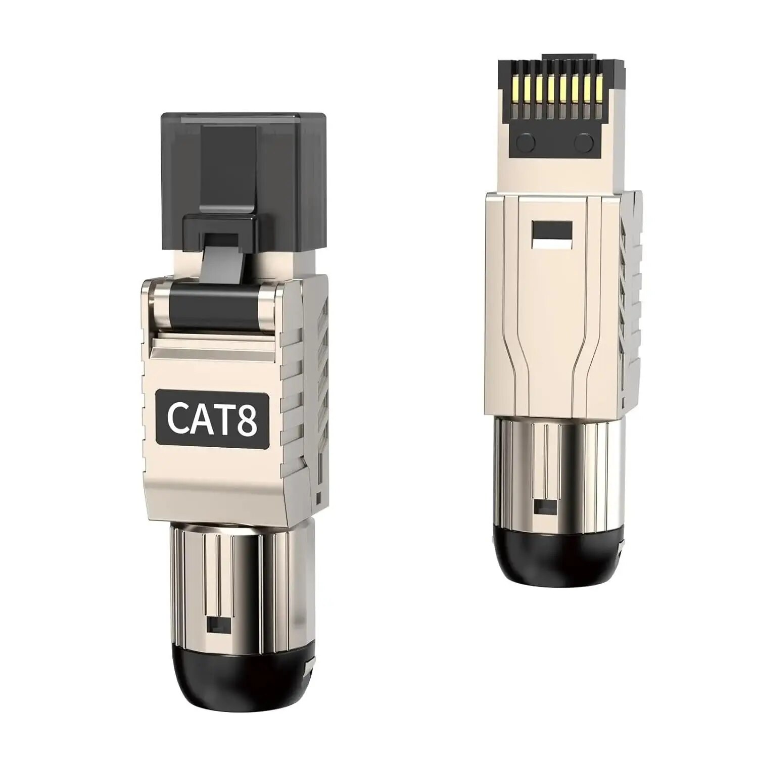 Rj45 Jack - ZoeRax Paquete de 2 conectores RJ45