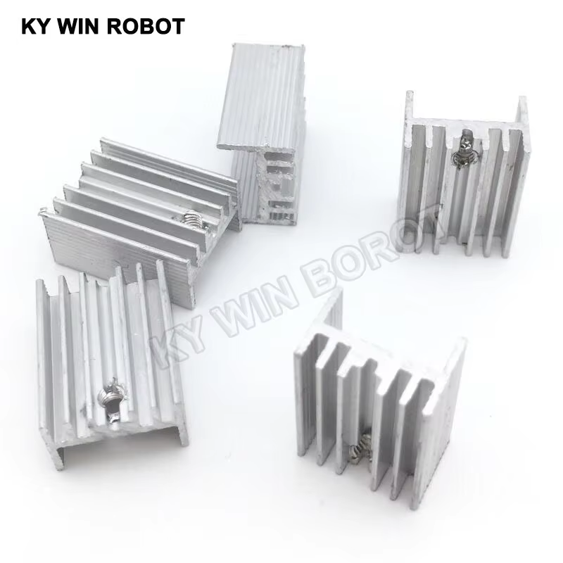 Heatsink Aluminum - 10 Uds. Disipador de calor de