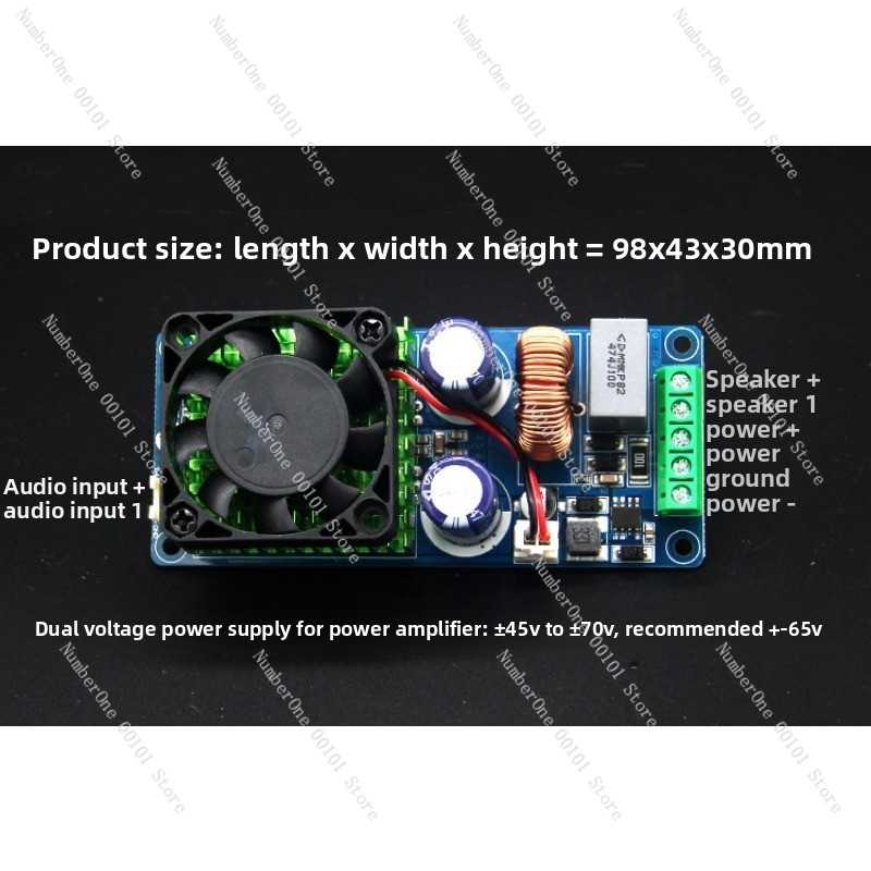 Placa Amplificadora Mono Clase - Class D Amplifier reseña y precio