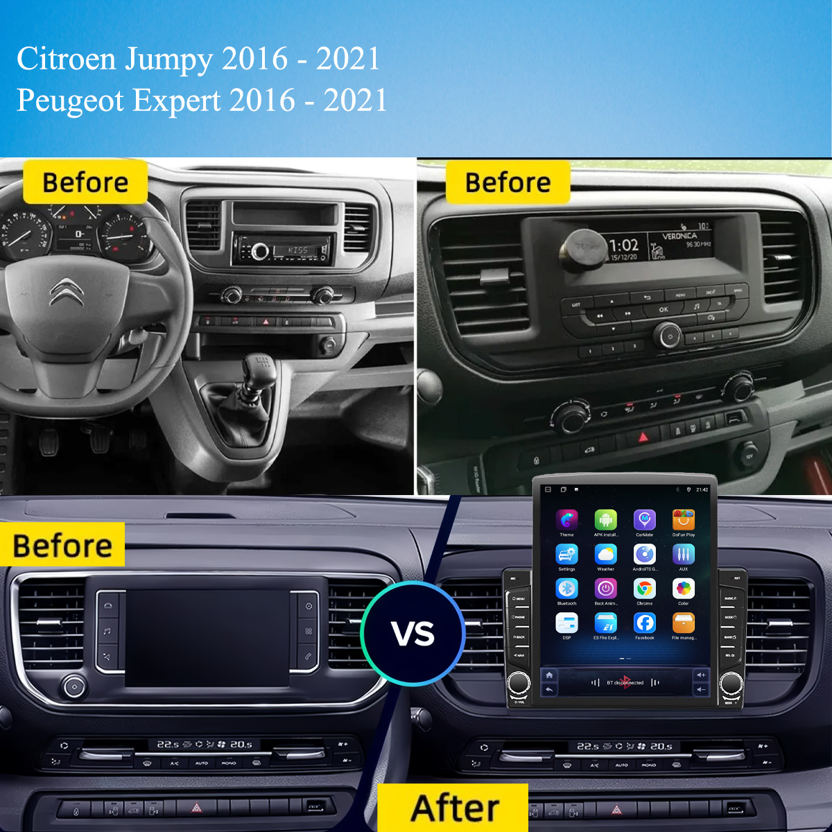 8 núcleos 8 + 128G Carplay Aut - Ribbon Microphone reseña y precio