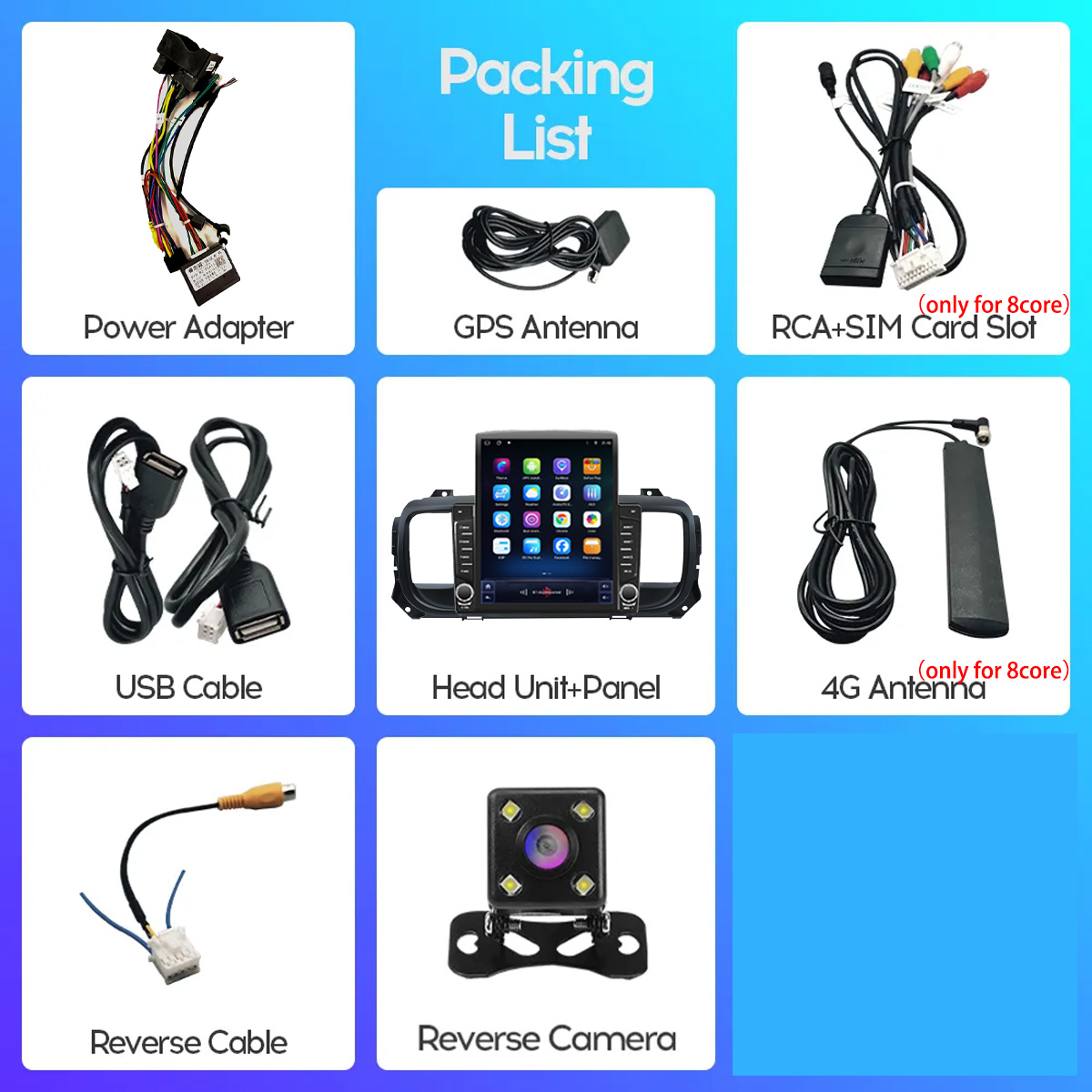 8 núcleos 8 + 128G Carplay Aut - Ribbon Microphone reseña y precio
