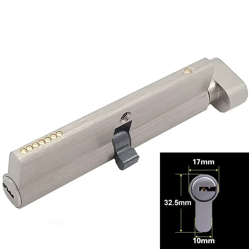 Cilindro de cerradura de latón - Knob Aluminum reseña y precio