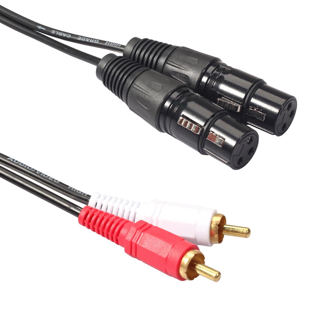 Adaptador de cable de audio XL - Rca Cable reseña y precio