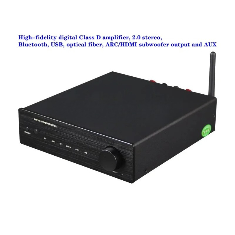 Amplificador Digital Clase D d - Class D Amplifier reseña y precio