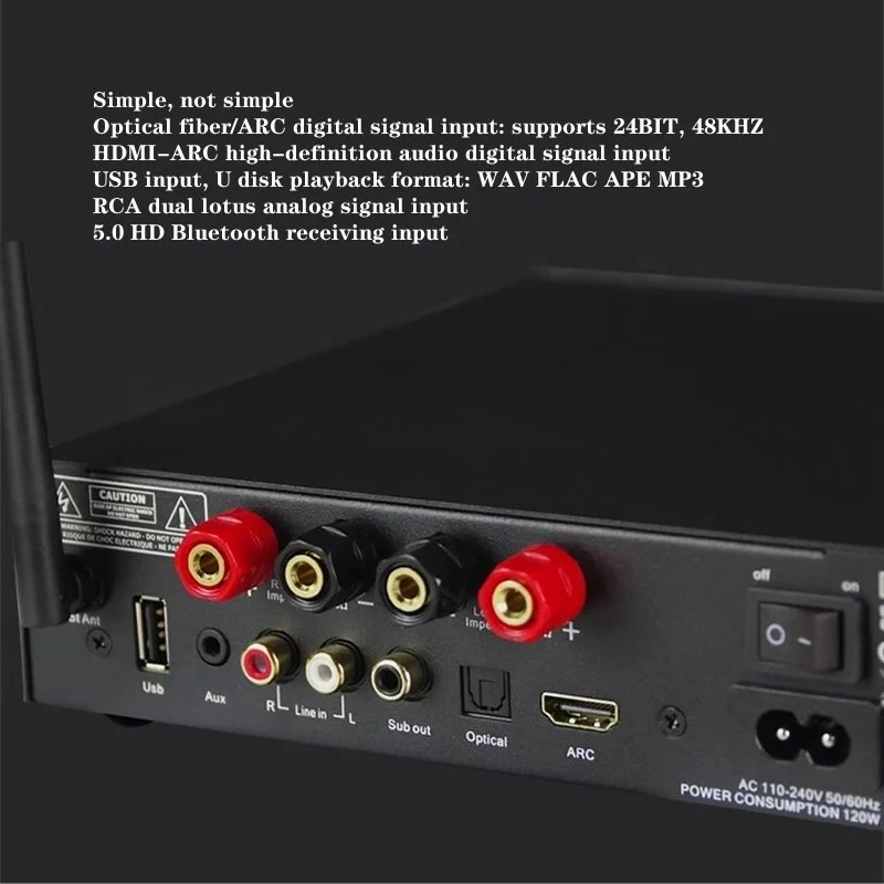 Amplificador Digital Clase D d - Class D Amplifier reseña y precio