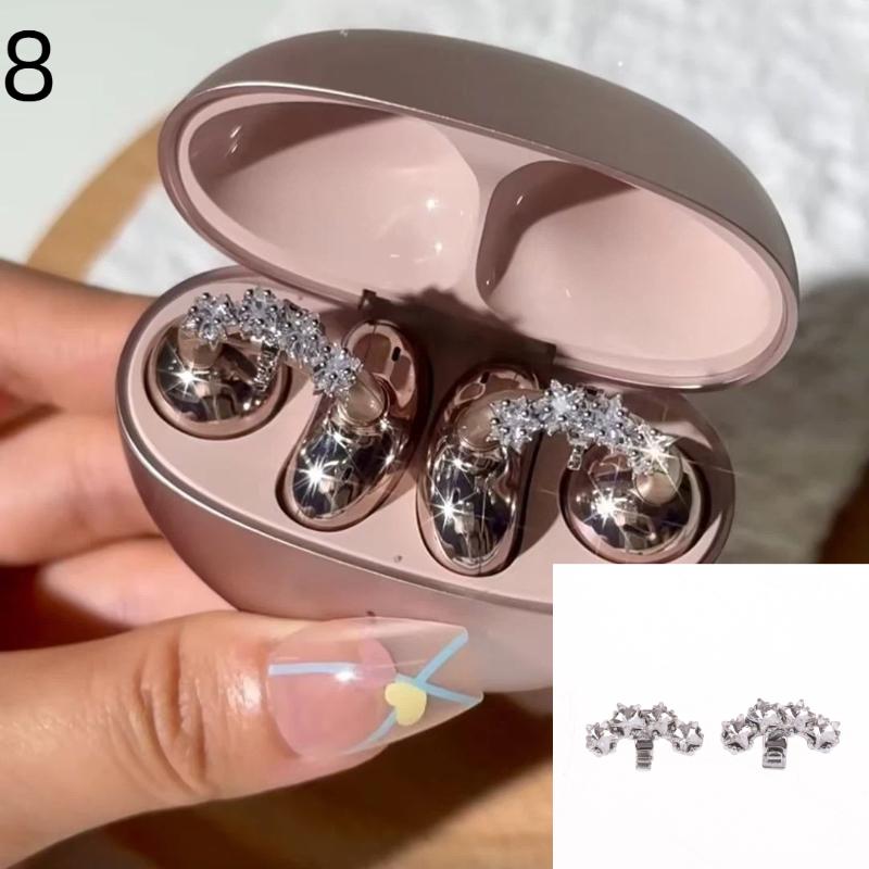 (.) 1 par de hebillas decorati - Diy Headphone reseña y precio