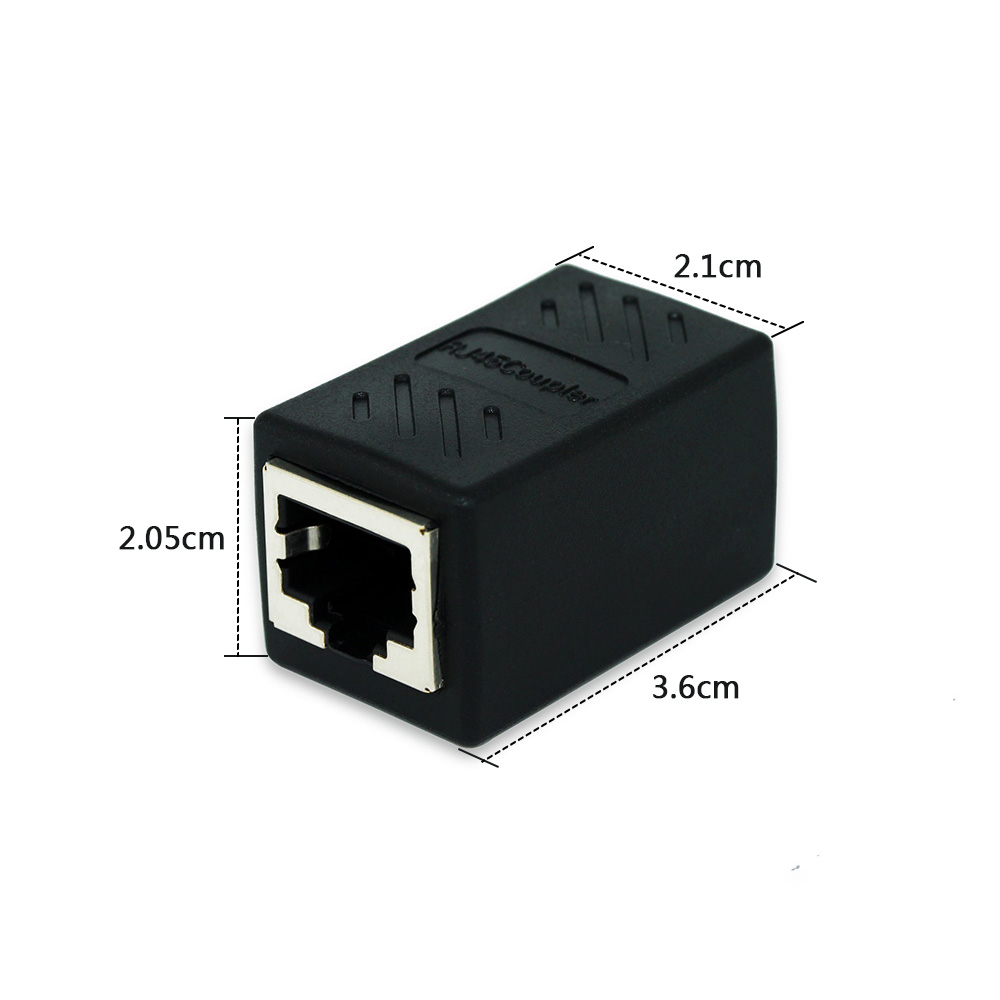 OULLX RJ45 hembra a hembra pue - Rj45 Jack reseña y precio