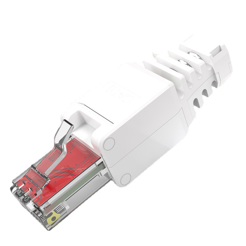 Conector Modular Cat5E Cat6 RJ - Rj45 Jack reseña y precio