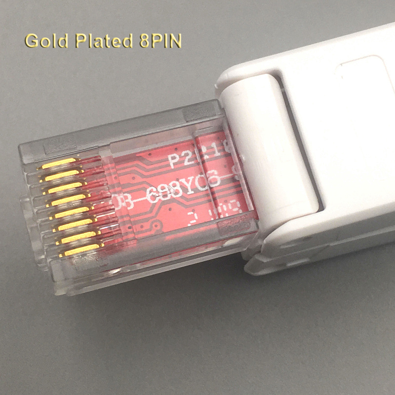 Conector Modular Cat5E Cat6 RJ - Rj45 Jack reseña y precio