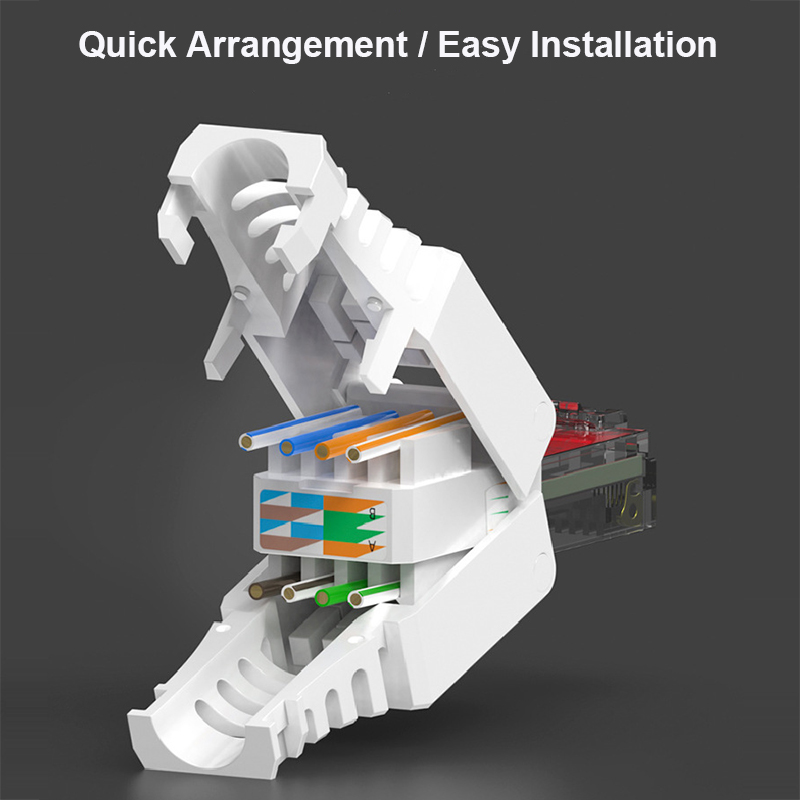 Conector Modular Cat5E Cat6 RJ - Rj45 Jack reseña y precio