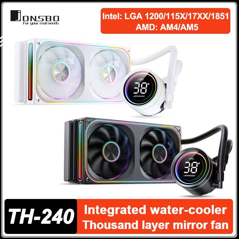 Enfriador de Agua para CPU JON - Heatsink Aluminum reseña y precio