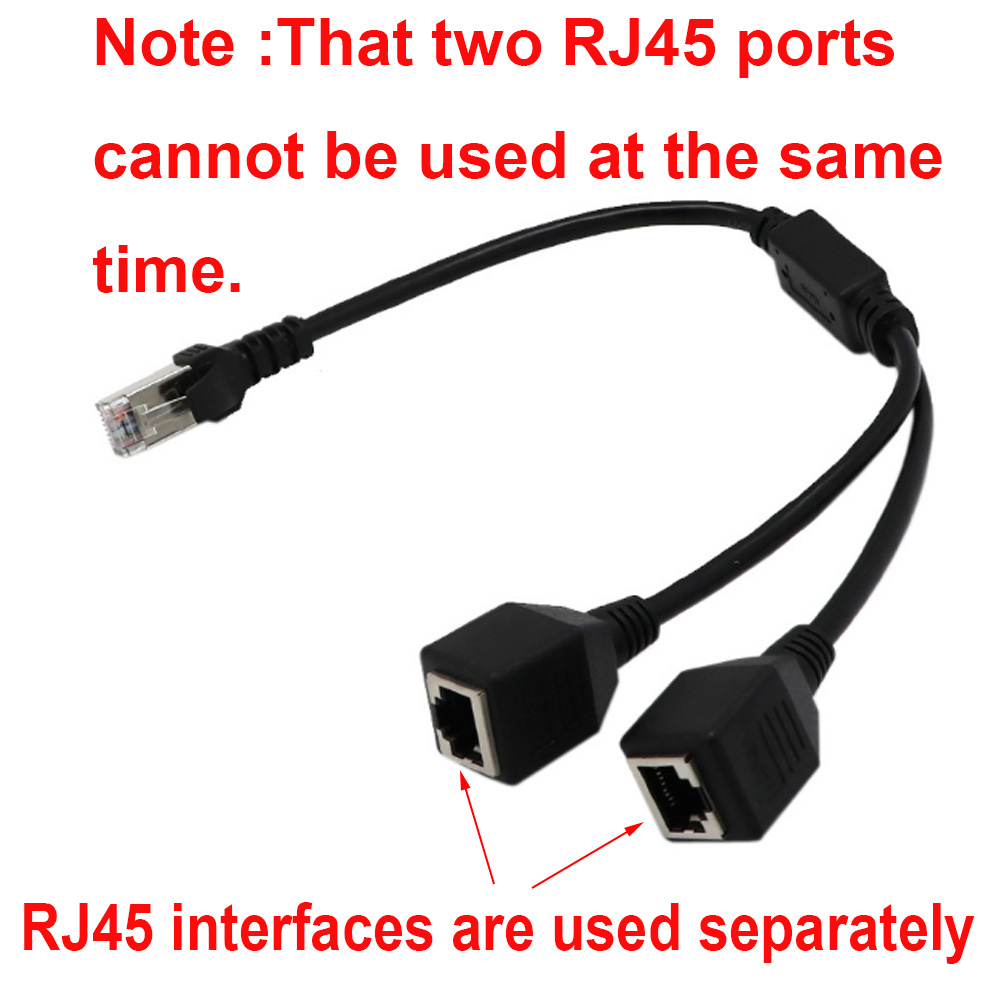 Cable divisor LAN RJ45 de 1 a  - Rj45 Jack reseña y precio