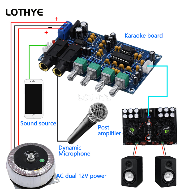Placa amplificadora de micrófo - Volume Control Board reseña y precio