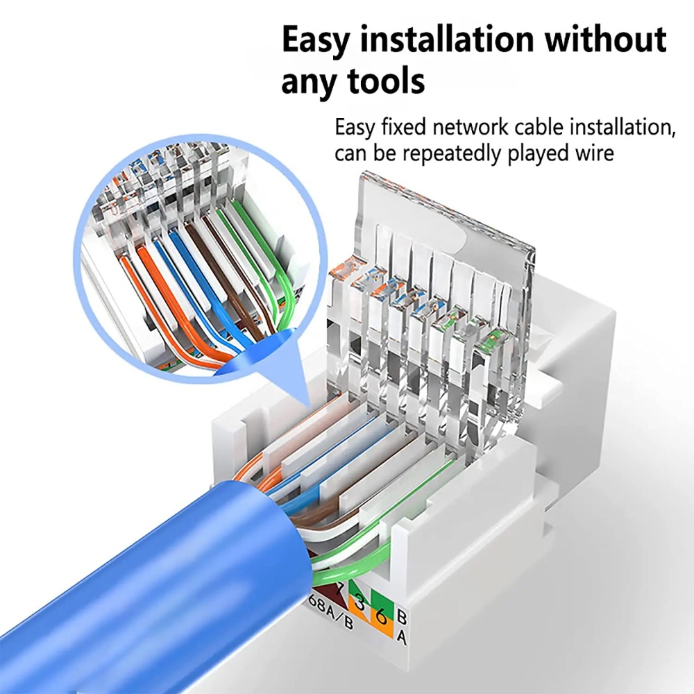 Conector Keystone RJ45 Cat6 si - Rj45 Jack reseña y precio