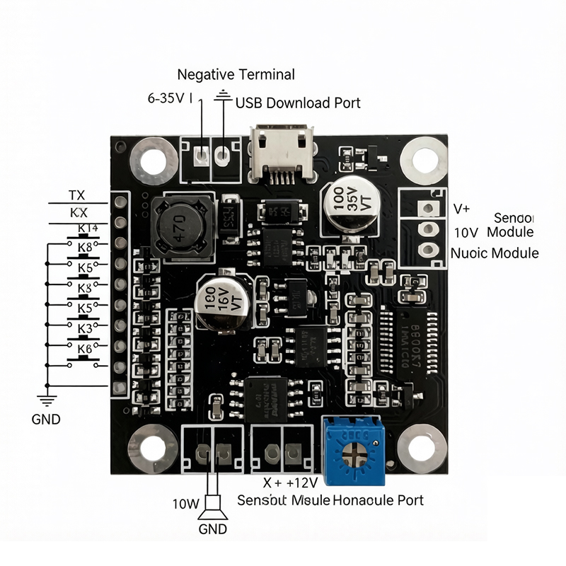 Módulo de Transmisión de Voz J - Volume Control Board reseña y precio