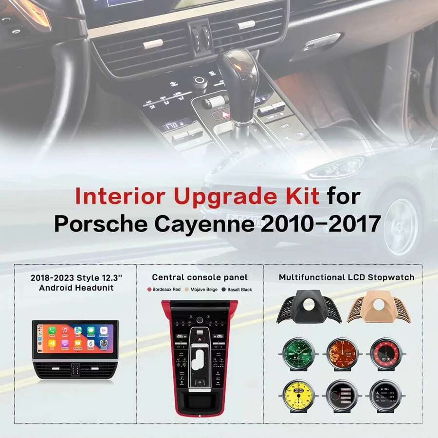 12,3 pulgadas para Porsche Cay - Speaker Kit reseña y precio