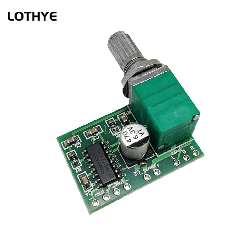 PAM8403 Mini DC 5V 2 canales 2 - Volume Control Board reseña y precio