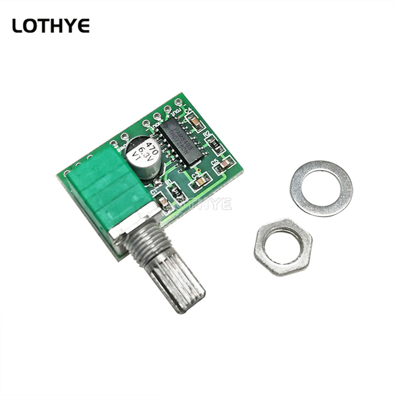 PAM8403 Mini DC 5V 2 canales 2 - Volume Control Board reseña y precio
