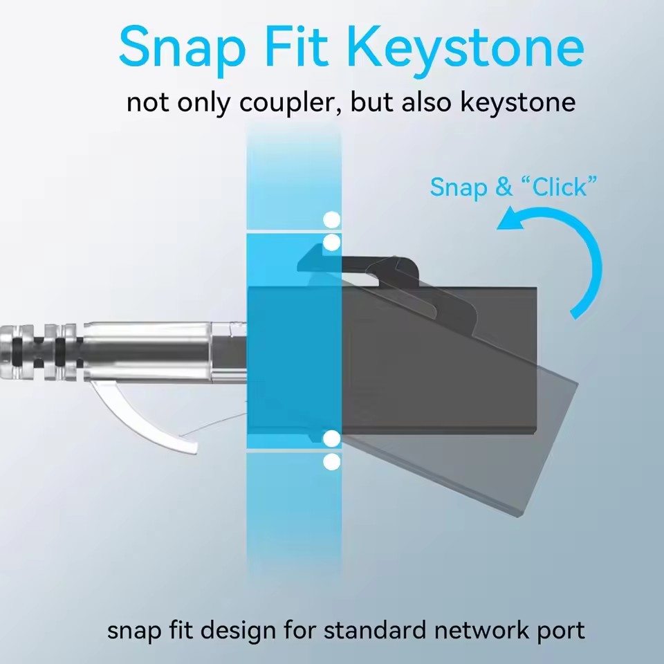 2-10 unidades, conector Keysto - Rj45 Jack reseña y precio