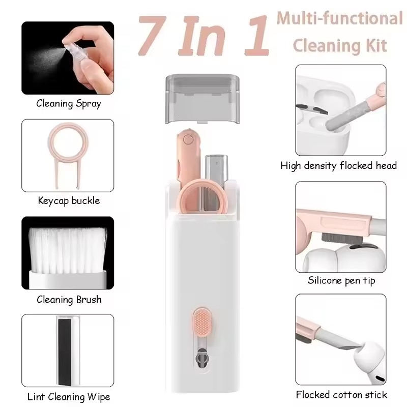 Kit de limpieza 7 en 1, cepill - Diy Headphone reseña y precio