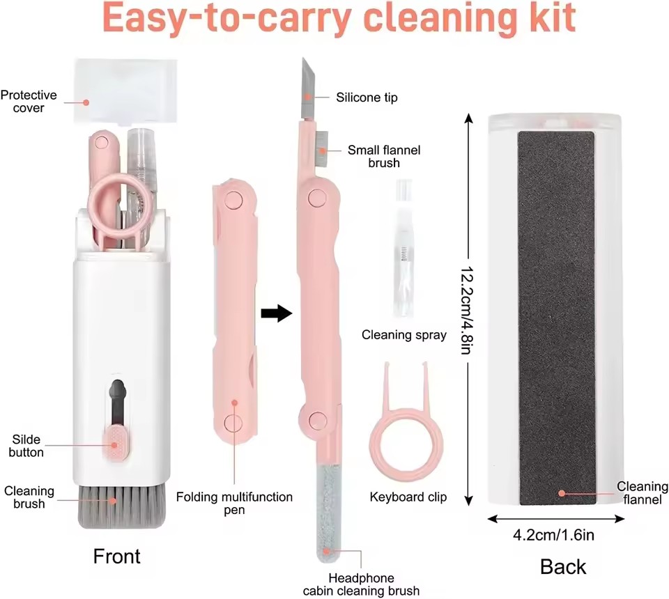 Kit de limpieza 7 en 1, cepill - Diy Headphone reseña y precio